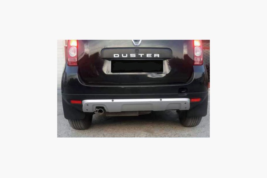 Dacia Duster 2008–2018 Stötfångarskydd bak (ABS, grå) Image