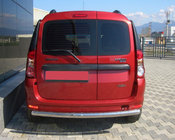 Dacia Logan MCV 2004–2014 Bakre skyddsbåge (rostfritt stål) foto 1