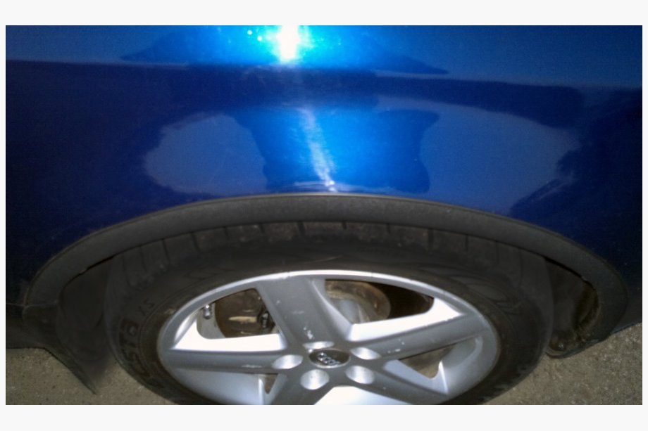 Audi A6 C5 2001–2004 Hjulhuslister (4 st, svarta) Image
