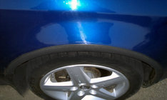 Audi A6 C5 2001–2004 Hjulhuslister (4 st, svarta) foto 1