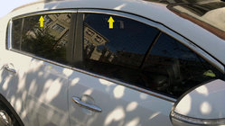 Kia Sportage 2010–2015 Övre list (4 st, rostfritt stål) foto 1