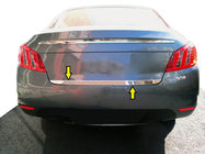 Peugeot 508 2010–2018 Kantlist för bagagelucka (rostfritt stål) foto 1