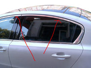 Peugeot 508 2010–2018 Övre fönsterlist (Sedan, rostfri) foto 1