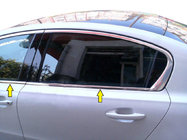 Peugeot 508 2010–2018 Nedre fönsterlist (Sedan, rostfritt stål) foto 1