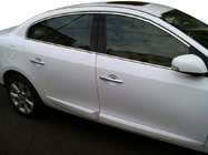 Renault Fluence 2009–2016 Övre fönsterlister (4 st, rostfritt stål) foto 1