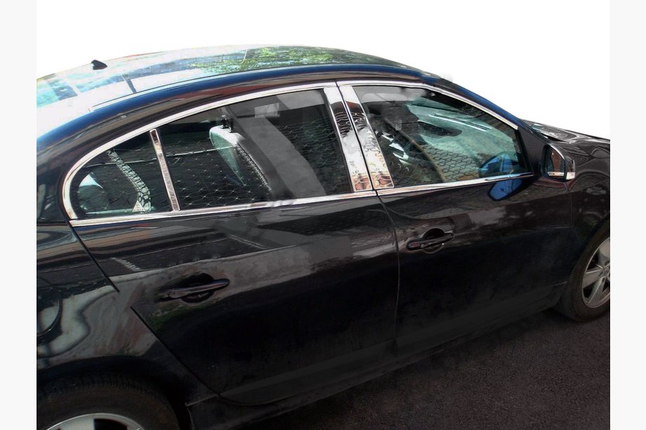 Renault Fluence 2009–2016 Stolplister (rostfritt stål) Image