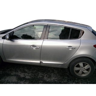 Övre fönsterlister (HB, 6 st, rostfritt stål) Renault Megane III 2009–2016 foto 1
