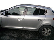 Renault Megane III 2009–2016 Övre fönsterlister (HB, 6 st, rostfritt stål) foto 1
