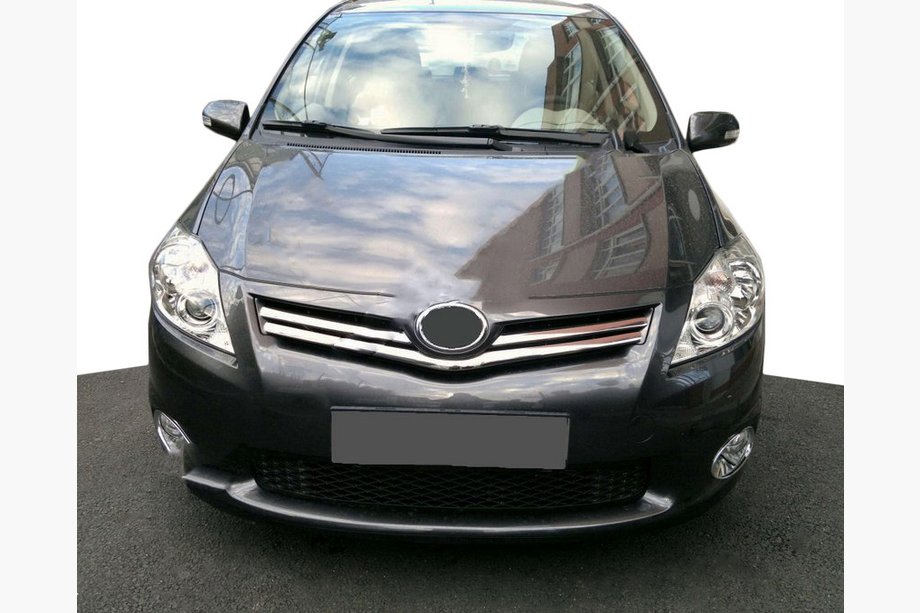 Toyota Auris 2007–2012 Grillister (rostfritt stål) Image