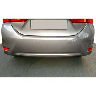 Stötfångarkant bak (rostfritt stål) Toyota Corolla 2013–2019 foto 1
