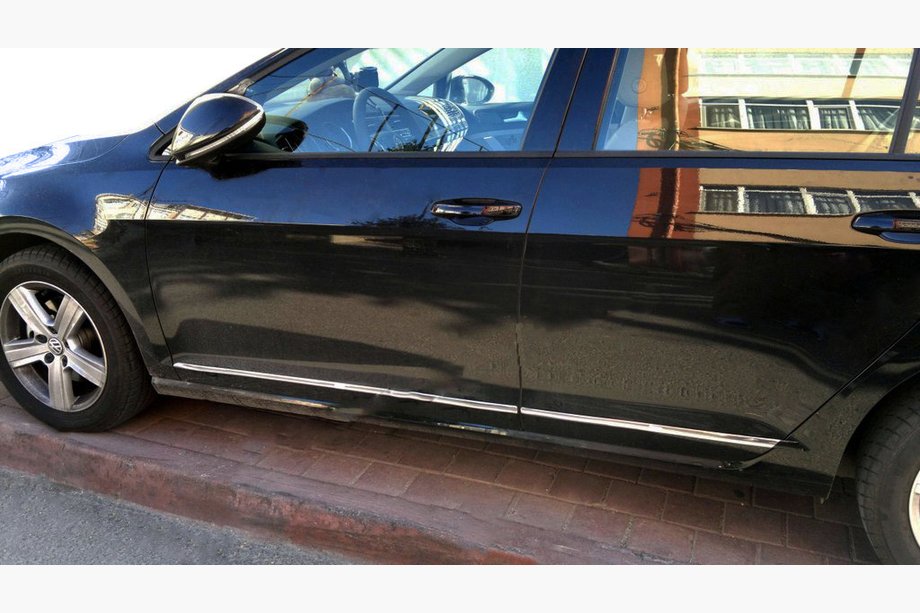 Volkswagen Golf 7/E-Golf 2012–2020 Dörrlister (4 st, rostfritt stål) Image