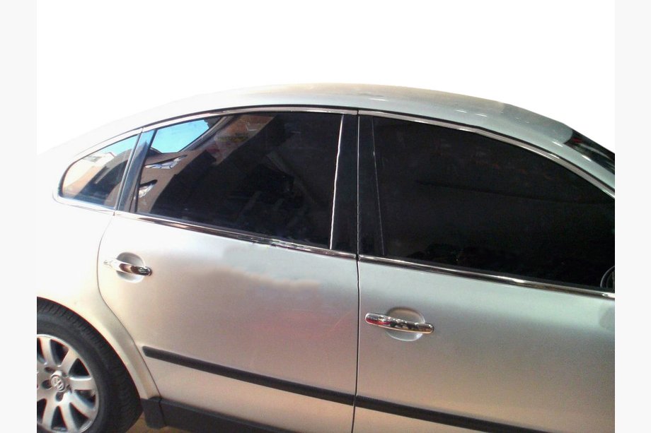 Volkswagen Passat B5 1997–2005 Övre dekorlist (6 st, rostfritt stål) Image