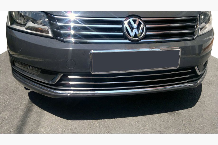 Volkswagen Passat B7 2012–2015 Rostfria lister till stötfångargaller Image