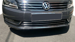 Volkswagen Passat B7 2012–2015 Rostfria lister till stötfångargaller foto 1