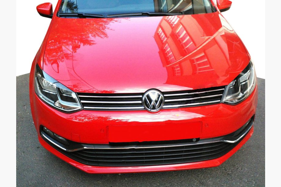 Volkswagen Polo 2010–2017 Grillister i rostfritt stål HB (2014↗) Image