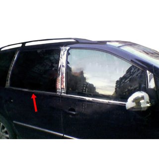 Fönsterlister (4 st, rostfritt) Seat Alhambra 1996–2010 foto 4