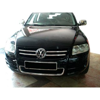 Grillister (4 st, rostfritt) Volkswagen Touareg 2002–2010 foto 1