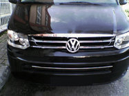 Volkswagen T5 2010–2015 Kantlist för motorhuvskant (rostfritt) foto 1