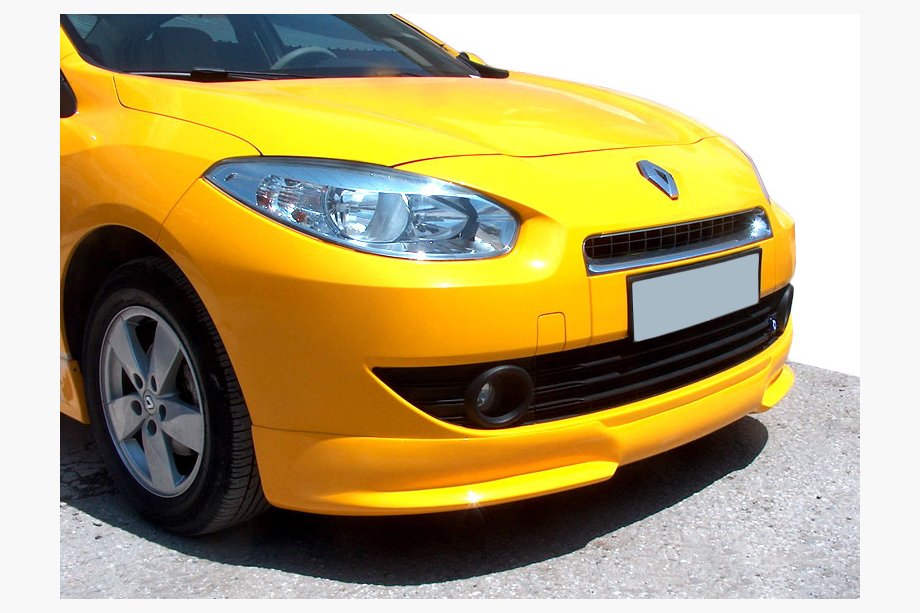 Renault Fluence 2009–2016 Främre nedre läppspoiler (för lackering) Image