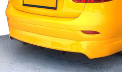 Renault Fluence 2009–2016 Bakre nedre diffusorinsats (för lackering) foto 1