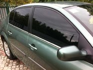Renault Megane II 2004–2009 Yttre fönsterlister (4 st, rostfritt stål) foto 2