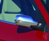 Renault Clio III 2005–2012 Kromade spegelkåpor (2 st, plast) foto 1
