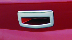Renault Megane II 2004–2009 Bakluckehandtagskåpa (SD, rostfritt stål) foto 1