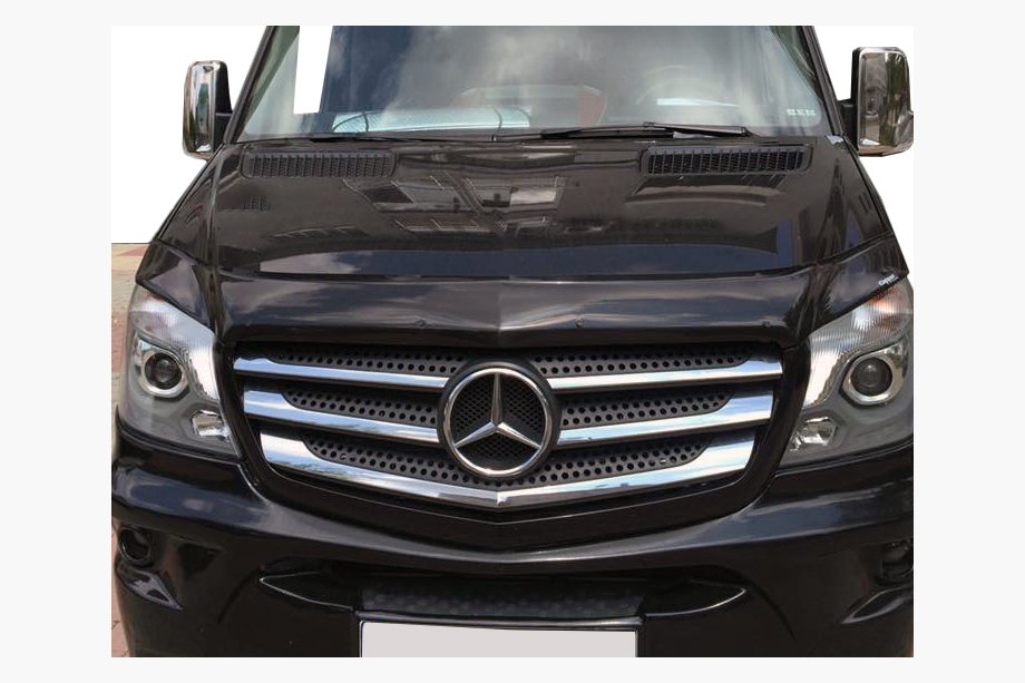 Mercedes Sprinter W906 2006–2018 Huvdeflektor 2013+ (V1, EuroCap) Foto 4