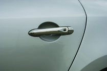 Renault Megane III 2009–2016 Dörrhandtagskåpor (4 st, rostfritt stål) 4 st, Carmos – turkiskt stål foto 6