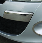 Renault Megane III 2009–2016 Hörnlist till främre stötfångare 2008-2011 (rostfritt stål) foto 2