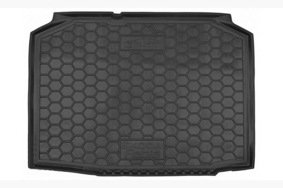 Skoda Fabia 2000–2007 Gummimatta till bagageutrymmet HB (Autogumm, gummi) Image