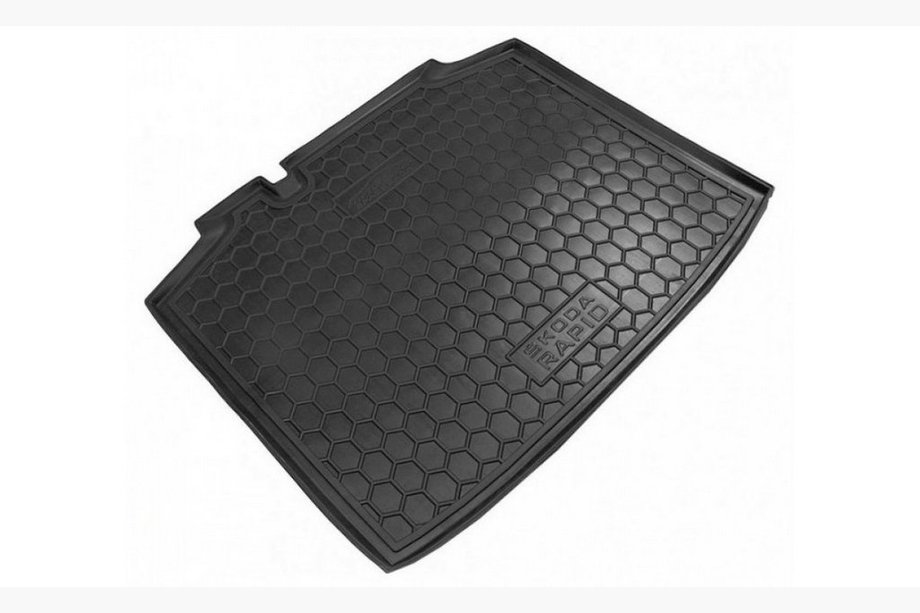 Skoda Rapid 2012–2019 Bagagerumsmatta i plast Spaceback (Autogumm) Image