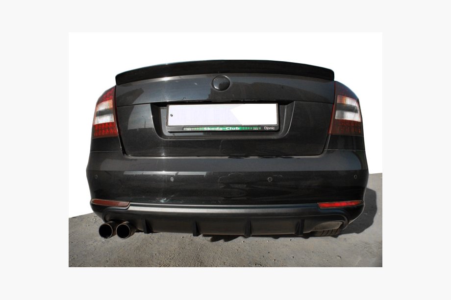 Skoda Octavia II A5 2010–2013 NYHET!!! Bakre diffuser (för lackering) Image