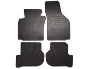 Skoda Octavia II A5 2006–2010 Original gummimattor för kupén (4 st) foto 1