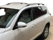 Toyota Rav 4 2006–2013 Svarta turkiska takrails Kort hjulbas, plastfötter foto 1