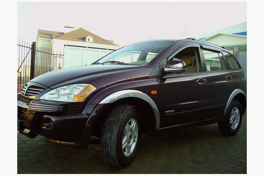 SsangYong Kyron 2005–2014 Kromad hjulhuslist (sidor) Image