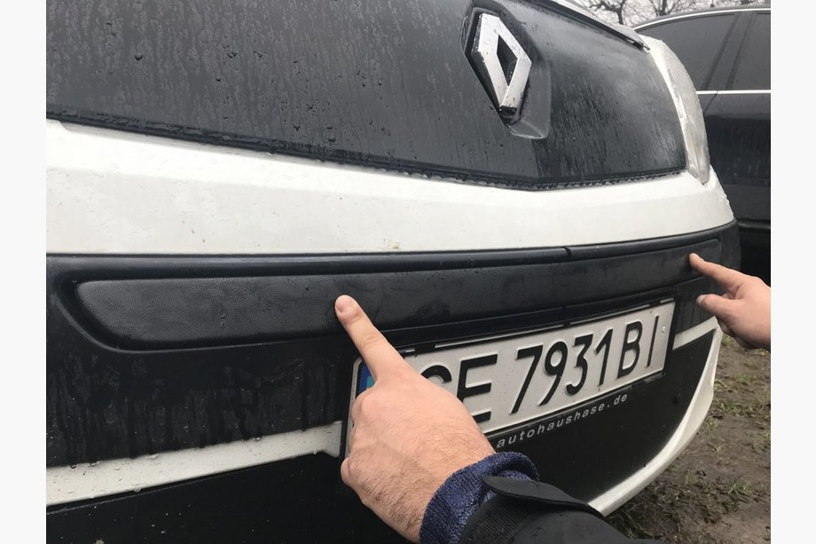 Renault Kangoo 2008–2020 Vintertäcke för övre grill (2008-2013) Foto 3