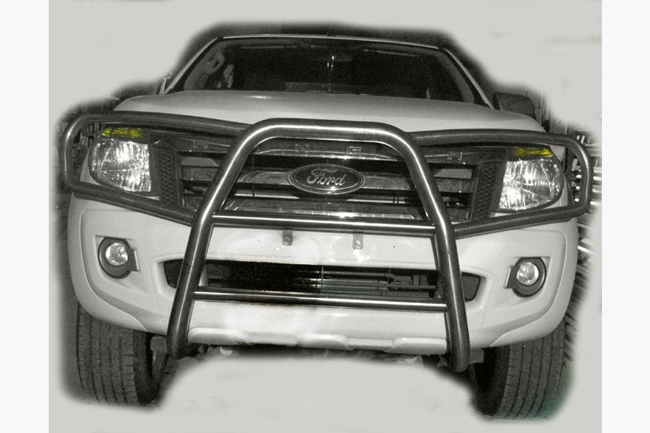 Ford Ranger 2011–2022 Främre frontbåge WT011 (rostfritt stål) Image