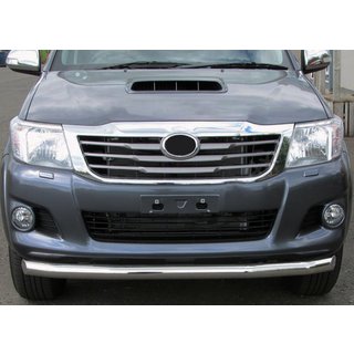 Främre skyddsbåge ST008 (rostfritt) Toyota Hilux 2006–2015 foto 1