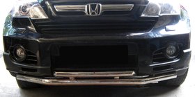 Honda CRV 2007–2011 Främre frontbåge ST014 (rostfritt) foto 1