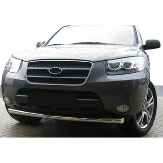 Främre skyddsbåge ST008 (rostfritt) Hyundai Santa Fe 2 2006–2012