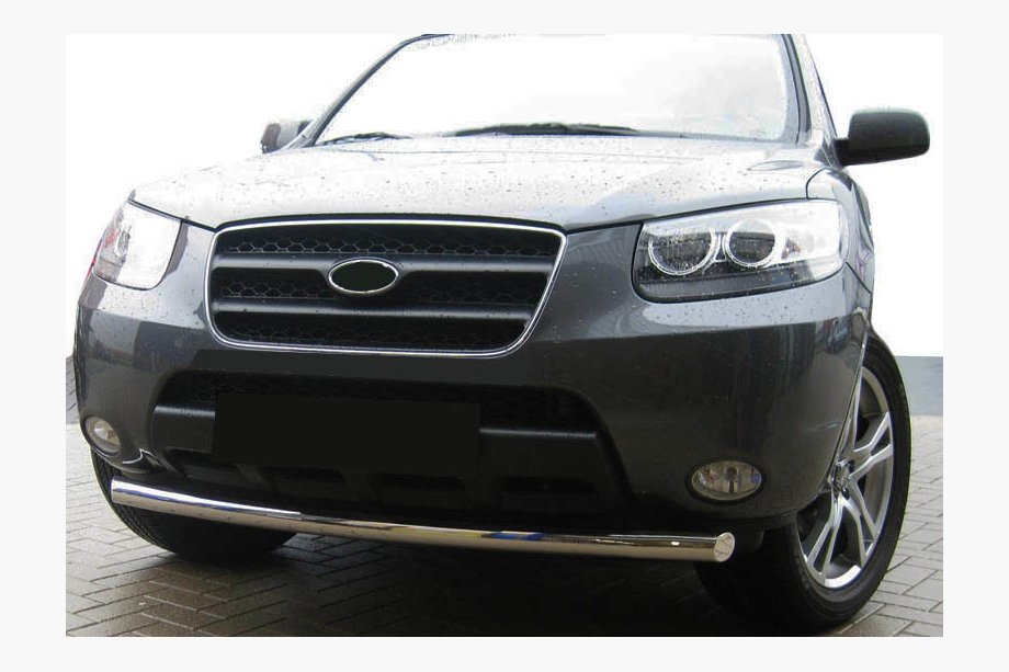 Hyundai Santa Fe 2 2006–2012 Främre skyddsbåge ST008 (rostfritt) Image
