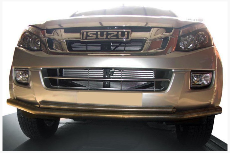 Isuzu D-Max 2011–2019 Främre frontbåge ST014 (rostfritt) Image