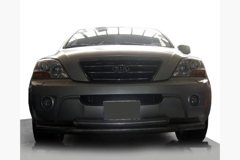Kia Sorento I BL 2002–2009 Främre frontbåge ST014 (rostfritt) Image
