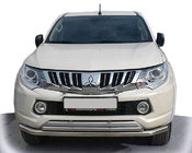 Mitsubishi L200 2015–2024 Främre frontbåge ST014 (rostfritt) foto 4