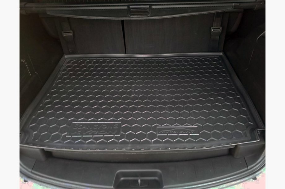 SsangYong Kyron 2005–2014 Bagagerumsmatta med organiserare (Autogumm, plast) Image