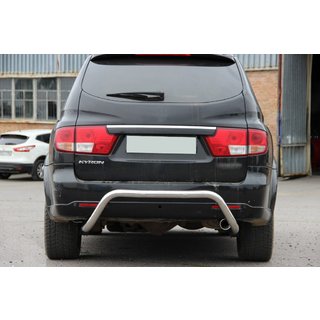 Bakre skyddsbåge AK007 (rostfritt) SsangYong Kyron 2005–2014 foto 2