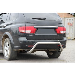 Bakre skyddsbåge AK007 (rostfritt) SsangYong Kyron 2005–2014 foto 3