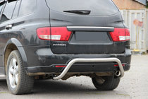 SsangYong Kyron 2005–2014 Bakre skyddsbåge AK007 (rostfritt) foto 3