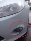 Ford Focus III 2011–2017 Kromade dimljusramar (2 st, plast) foto 5